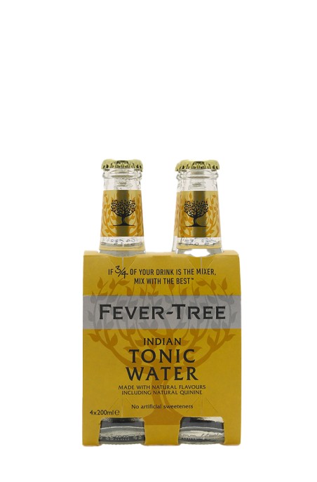 Fever Tree tonic Water pack de 4x200 ml