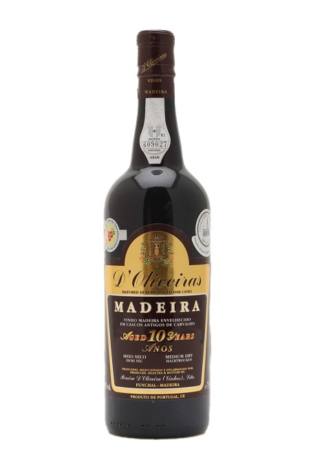 Madère d'Oliveiras 10 ans demi sec
